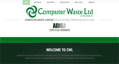 Desktop Screenshot of computer-waste.co.uk